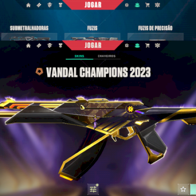 VALORANT/SKIN COM VARIAS SKINS QUE NÃO VOLTAM MAIS! / 6500,00 reais gastos