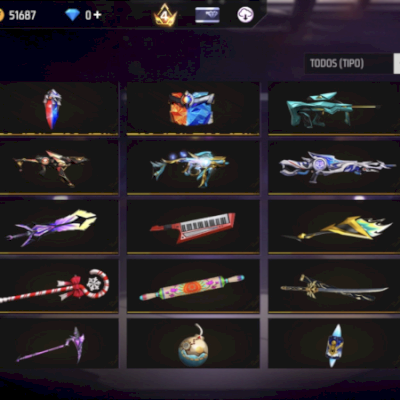 Conta de ff antiga desapego