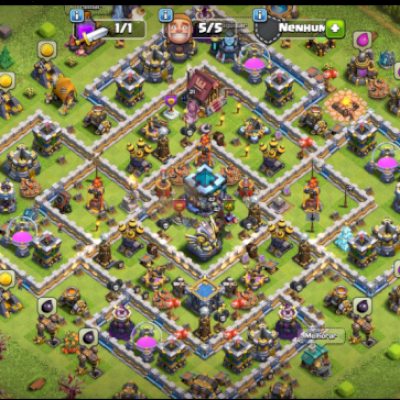 vendo essa conta do clash of clans