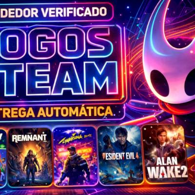 KEYs STEAM (Todos os Jogos)