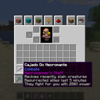 crio um item no minecraft para você