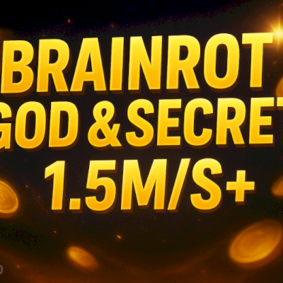 Brainrot | VENDA DE BRAINROTS GODS E SECRET 1.5M/S+