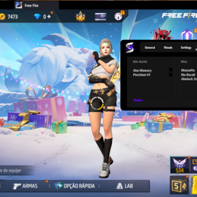 xit Free Fire com bypass mobile e emulador