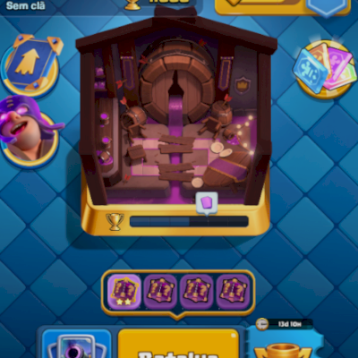 Conta Clash Royale 11k trofeus e nivel 56 e Clash of Clans cv 13 maximizado