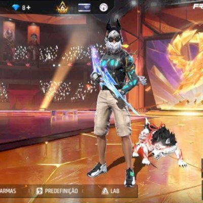 Conta de ff extremamente gemada barata