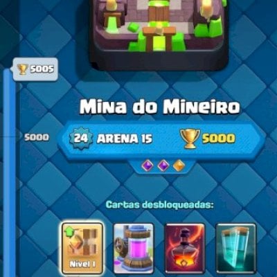 Conta de Clash Royale Boa pra quem Já quer um avanço e pagar pouco