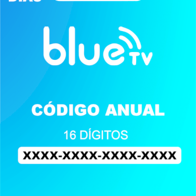 Blue tv 365 dias Recarga Anual