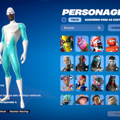 CONTA FORTNITE COM ITENS INSANOS (+50 SKINS!!!)