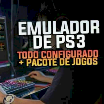 Emulador de ps3 já configurado + pacotão de jogos