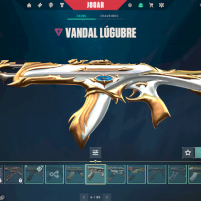 Conta DIAMANTE com chaveiro  IMORAL ato 7 com muitas skins