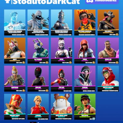 Conta Fortnite Iniciante com 19 skins (raras)