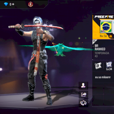 Duas contas free fire