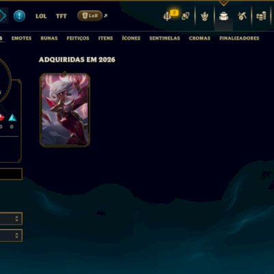 Platina 3 com 35 Champs e 1 Skin