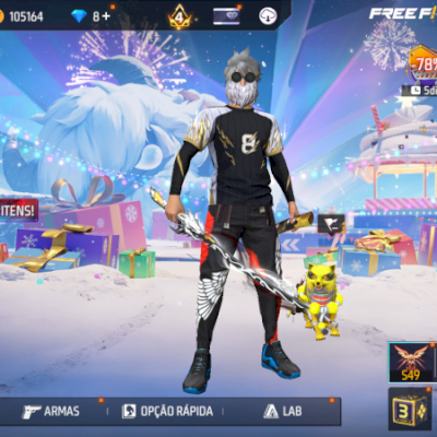 Vendo Conta Free Fire Rara