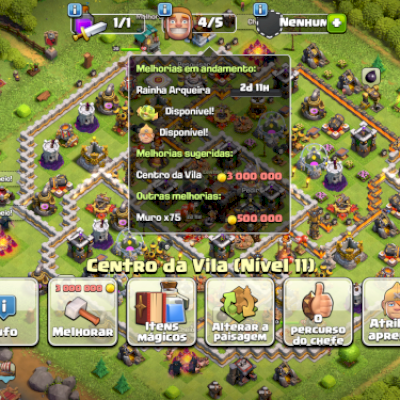 Conta Supercell, Clash Royale, Clash of Clans e SquadBurtes