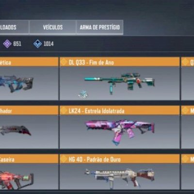 conta cod mobile, 30+ arma lendaria