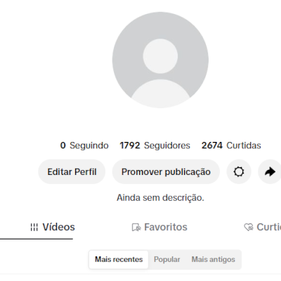 CONTA TIK TOK SHOP 1,7K SEG E 2,6K DE CURT (SHOP ATIVO) (CONTAS TIK TOK SHOP)