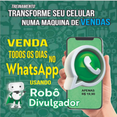 Robô divulgador para Whatsapp 2024