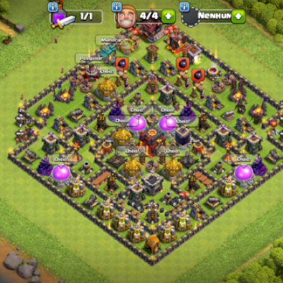 Conta Completa Clash of clans