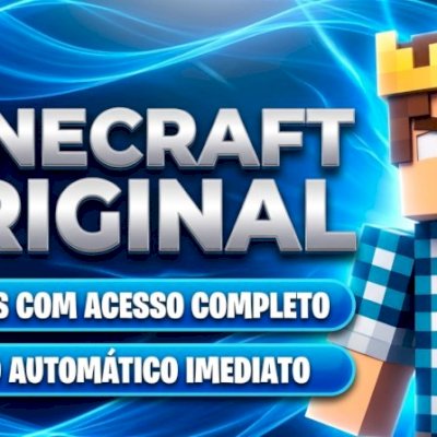 (FULL ACESSO) Minecraft Java + Bedrock Original