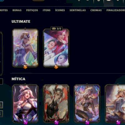 Conta no Lol e no Valorant