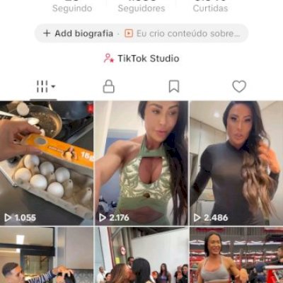 Vendo conta do tik Tok