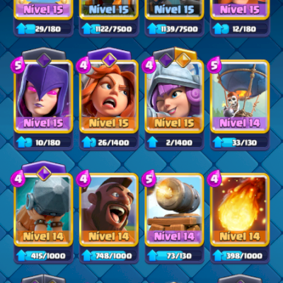 Rara conta de clash Royale