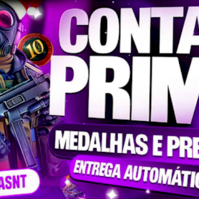 🎮 VENDAS DE CONTAS DE COUNTER-STRIKE 2 - PRIME, MEDALHAS DE 5/10 ANOS