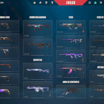 Conta de Valorant com mais de 2500$ reais gastos