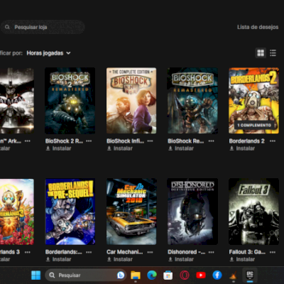 CONTA EPIC GAMES COM GTA V, FAR CRY5, THE WITCHER 3 E VARIOS OUTROS.