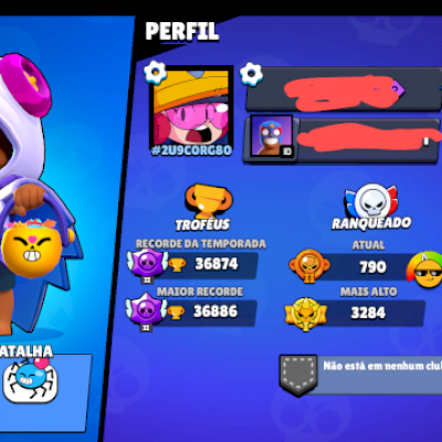 Vendo Conta rara do brawl stars