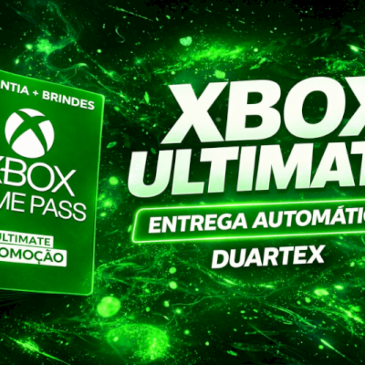 XBOX GAMEPASS ULTIMATE ( TODAS PLATAFORMAS ) +BRINDES!!