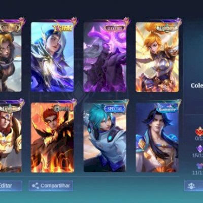 ML medalha glória mítica