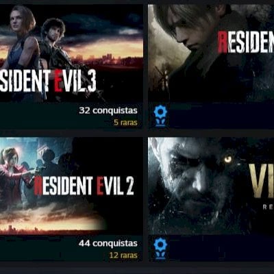 Conta Steam Focada em Dead by Daylight e Residnt Evil
