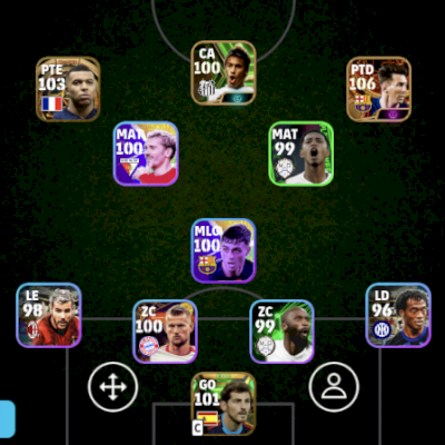 conta efootball +3000 força