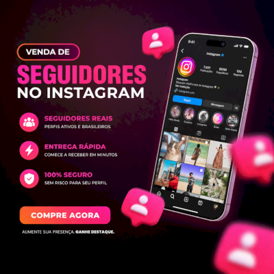Seguidores Instagram Mundias 40.000 mil SEGUIDORES MUNDIAIS PROMOÇÃO INSTAGRAM
