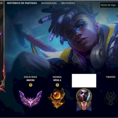 CONTA MESTRE 62% WR - MAIN JG - 145 ESSÊNCIA MITICA