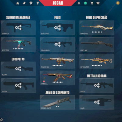 CONTA VALORANT ÓTIMA