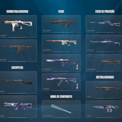 Conta Platina c/ Skins