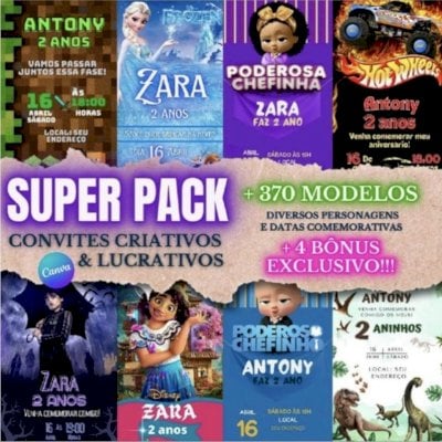 Convites criativos e lucrativos