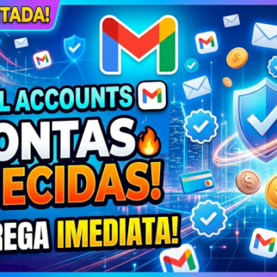 GMAIL BARATO | CONTAS PRONTAS PARA USO | ENTREGA AUTOMÁTICA