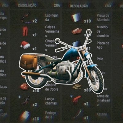 Last Day com Moto | Lvl 112 | Várias armas e recursos / Promoção!