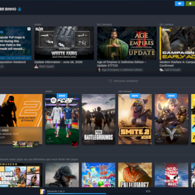 Conta Steam Com 251 Jogos, Level 28