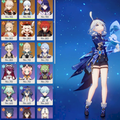 CONTA GENSHIN IMPACT BOA + HSR + ZZZ