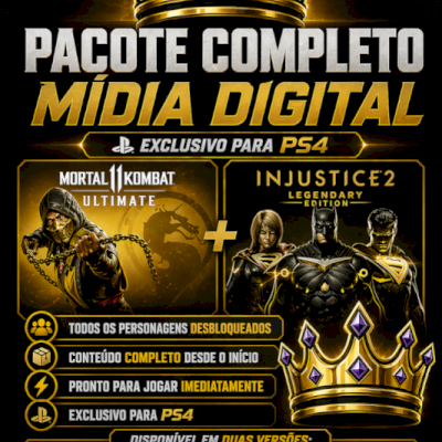 Mk11+Injustice 2(ps4)