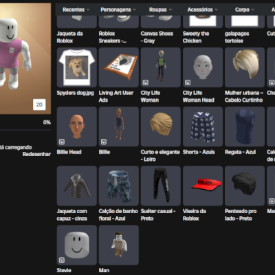 Conta roblox boa para começar