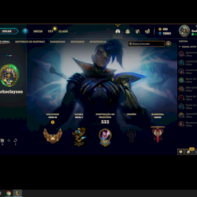 Conta League of Legends