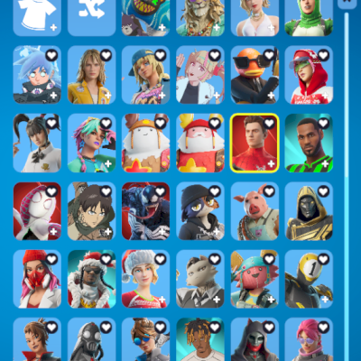 Conta Fortnite Gasta mais 40k Vbuks Pra sair Rapida!