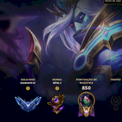 Conta lol, todos os champs 613 skins