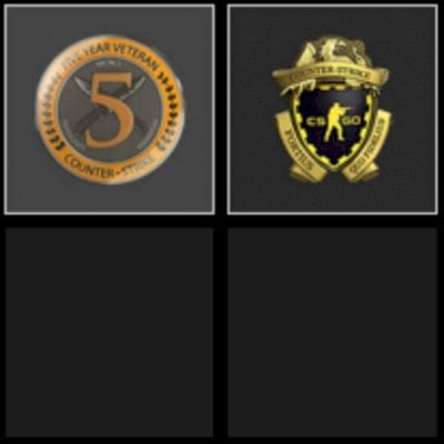 CONTA STEAM CSGO PRIME + MEDALHAS